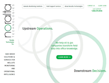 Tablet Screenshot of noralta.com